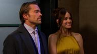 Days of Our Lives' Philip and Stephanie on New Year's Eve. | Image Source: Peacock